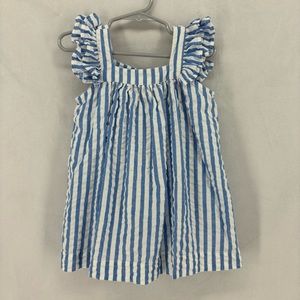 Roller Rabbit Blue and White Striped Kids Dress